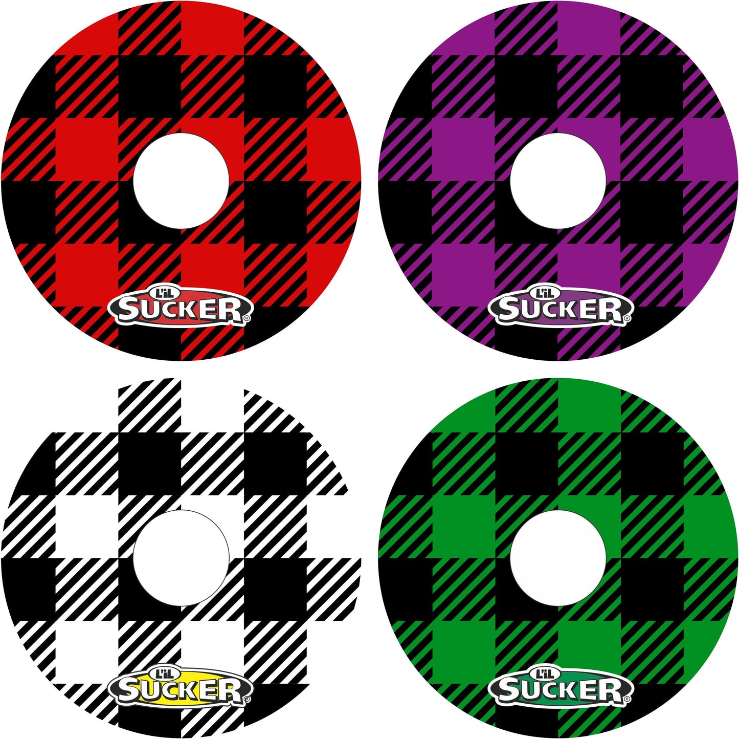 Buffalo Plaid 4 pack